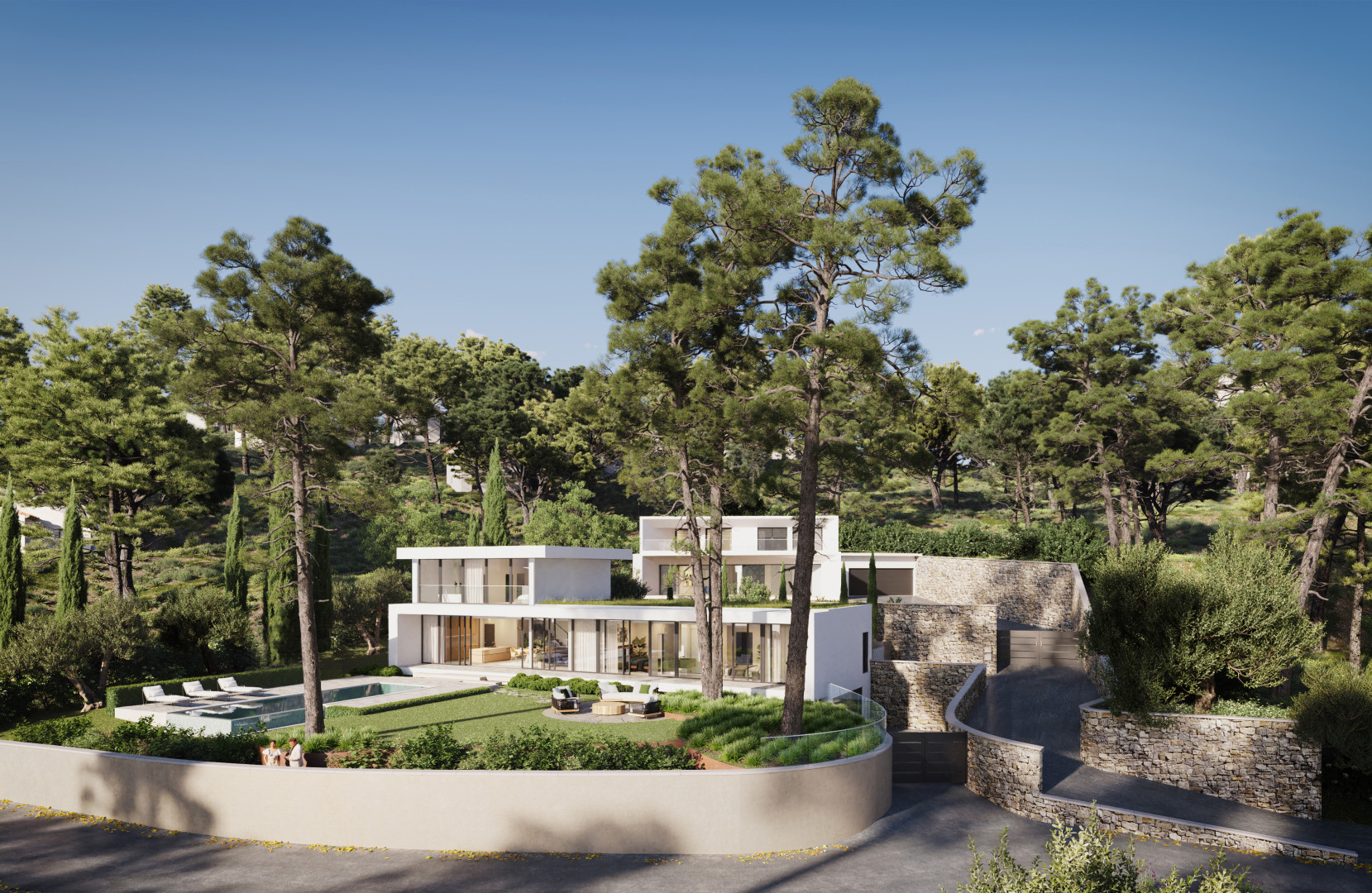 Deux villas contemporaines